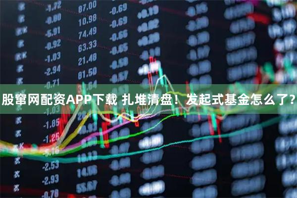 股窜网配资APP下载 扎堆清盘！发起式基金怎么了？